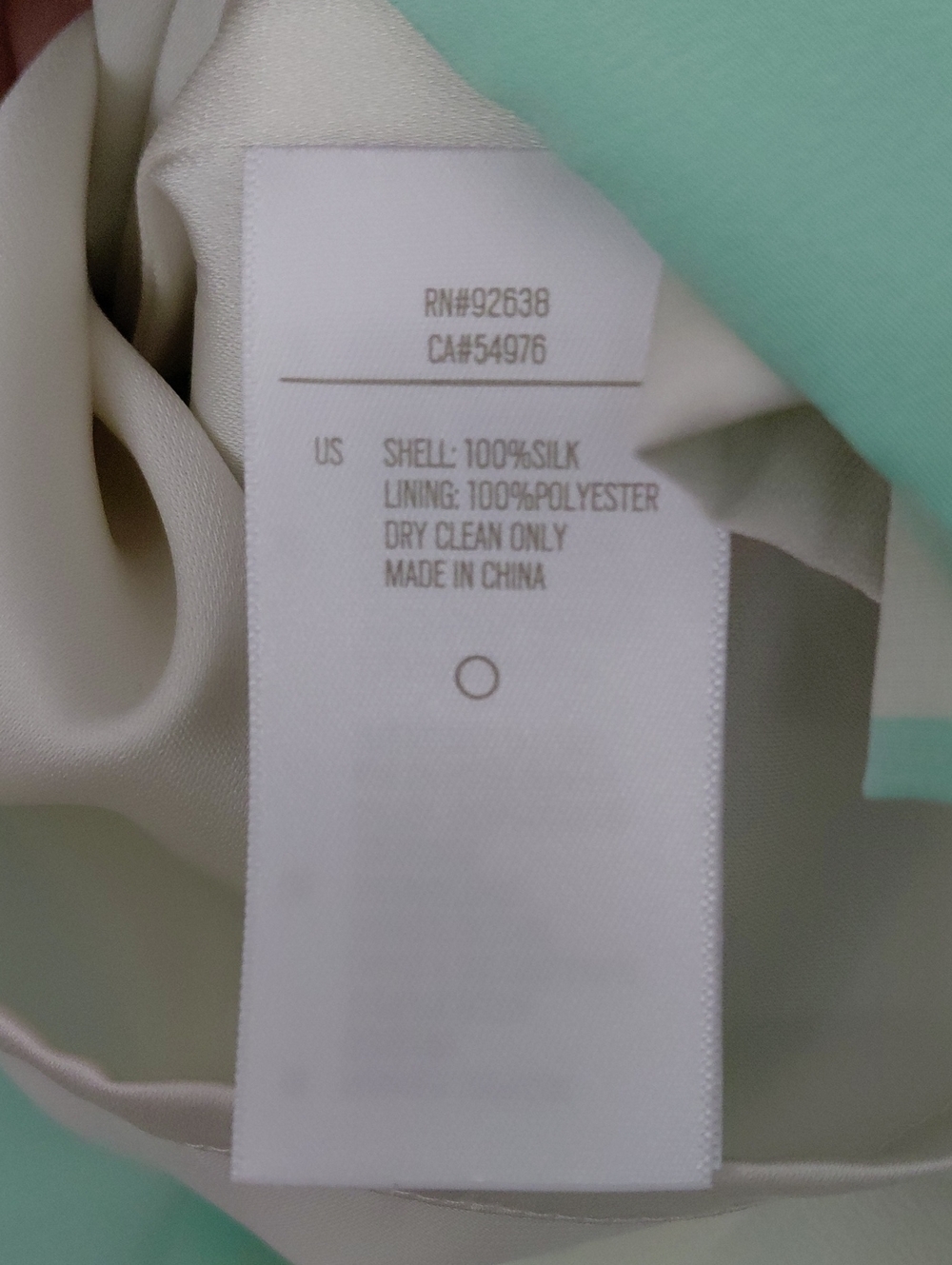 Daphne Mint and Cream Silk Mini Skirt  NWOT - Picture 3 of 7